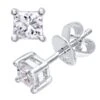 0.50ct Diamond, Platinum Earrings -Tissot || Longines || Omega Shop 0 50ct diamond platinum earrings p55071 98918 image