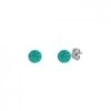 10mm Jade Green Earrings