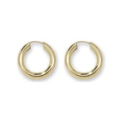 9ct Yellow Gold 12mm Sleepers