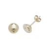 9ct Yellow Gold 5mm Button Stud Earrings -Tissot || Longines || Omega Shop 9ct yellow gold 5mm button stud earrings p48873 108998 image