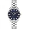 Olivia Burton Art Deco Midi Dial Navy & Silver Bracelet Watch -Tissot || Longines || Omega Shop art deco midi dial navy silver bracelet watch p57105 103284 image