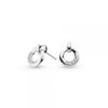 Bevel Cirque Pave CZ RP Drop Earrings -Tissot || Longines || Omega Shop bevel cirque pave cz rp drop earrings p63034 118010 image