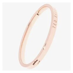 Ted Baker Clemina Rose Gold Finish Hinged Bangle -Tissot || Longines || Omega Shop clemina rose gold finish hinged bangle p54028 95831 image
