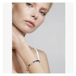 Ted Baker Clemina Silver Finish Hinged Bangle -Tissot || Longines || Omega Shop clemina silver finish hinged bangle p54027 95828 image