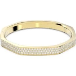 Dextera Bangle, Octagon Shape, Gold, Medium