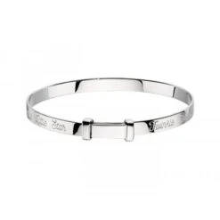 Diamond Twinkle Christning Bangle