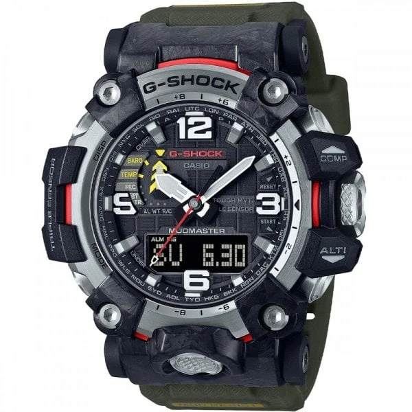 Casio G-SHOCK CARBON MUDMASTER GWG-2000-1A3ER 3 Casio G-SHOCK CARBON MUDMASTER GWG-2000-1A3ER