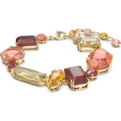 Gema Bracelet, Multicolored, Gold-tone Plated