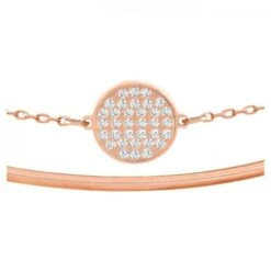 Ginger Bangle White, Rose-gold Tone Plated -Tissot || Longines || Omega Shop ginger bangle white rose gold tone plated p50583 109174 image