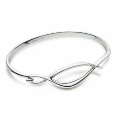 KH Entwine Twine Twist Hinged RP Bangle