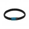 Unique Leather Bracelet - Black/Blue 2 Unique Leather Bracelet - Black/Blue -Tissot || Longines || Omega Shop leather bracelet black blue p56512 101304 image