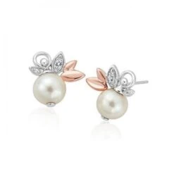 Lily Of The Valley Pearl Stud Earrings