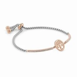 MILLELUCI Bracelet Rich Rose Gold Tree Life