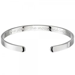Neoma Silver Open Bangle
