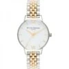 Olivia Burton OB White Dial Silver & Gold Bracelet Watch -Tissot || Longines || Omega Shop ob white dial silver gold bracelet watch p53050 93803 image