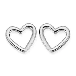 Openwork Heart Earring