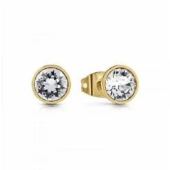 Guess Party Crystal Gold Studs
