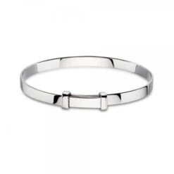 Plain Silver Bangle