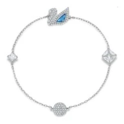 Swarovski Ladies Remix Crystal Swan Magnetic Brace