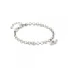 Sweetrock Romance Silver Winged Heart Bracelet -Tissot || Longines || Omega Shop sweetrock romance silver winged heart bracelet p53956 96130 image