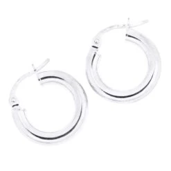 White Gold Hoop Earrings -Tissot || Longines || Omega Shop white gold hoop earrings p62457 116804 image
