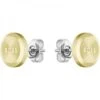Yann Light Yellow Gold IP Circle Earrings -Tissot || Longines || Omega Shop yann light yellow gold ip circle earrings p59813 110979 image